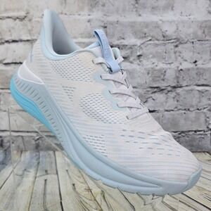 Dansko Peony Sneakers Womens 40 US 9.5-10 Blue White Mesh Arch Support Athletic